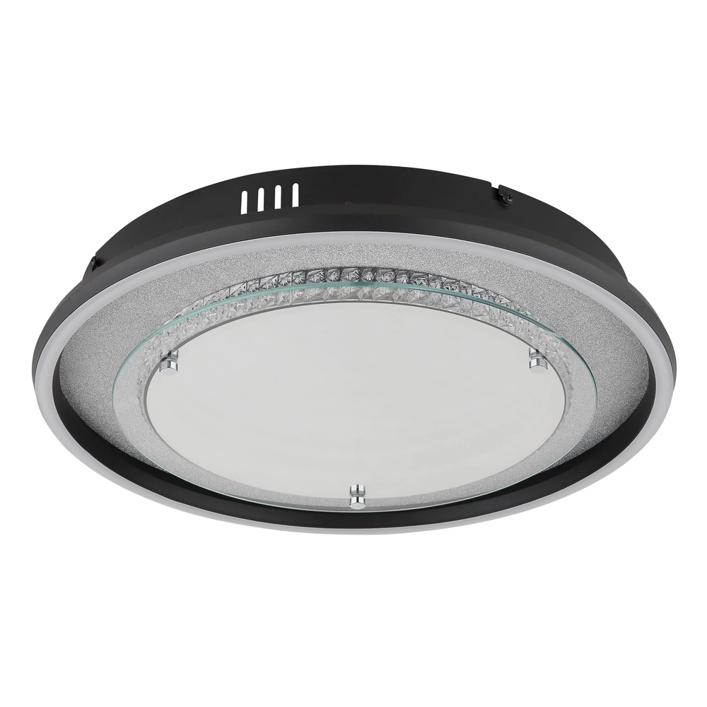 Black ceiling lamp Mirrora Ø 40cm Globo 9007371566853
