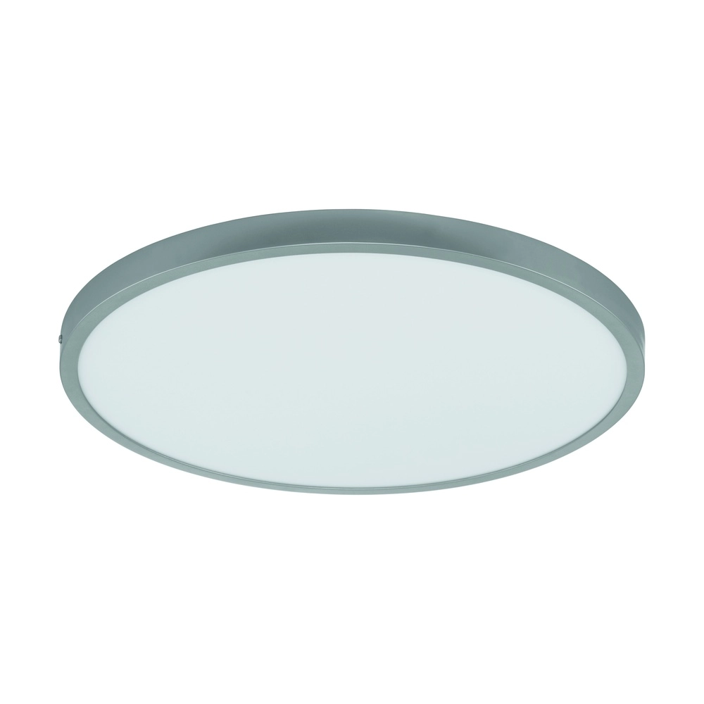 Ceiling light Fueva 1 silver grey round 4000K