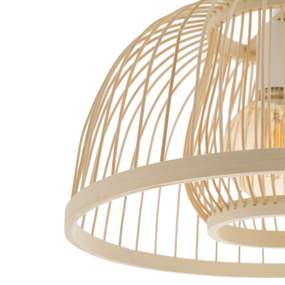 Natural pendant lamp Krabi rattan Ø 40cm Lyora 5903139111584