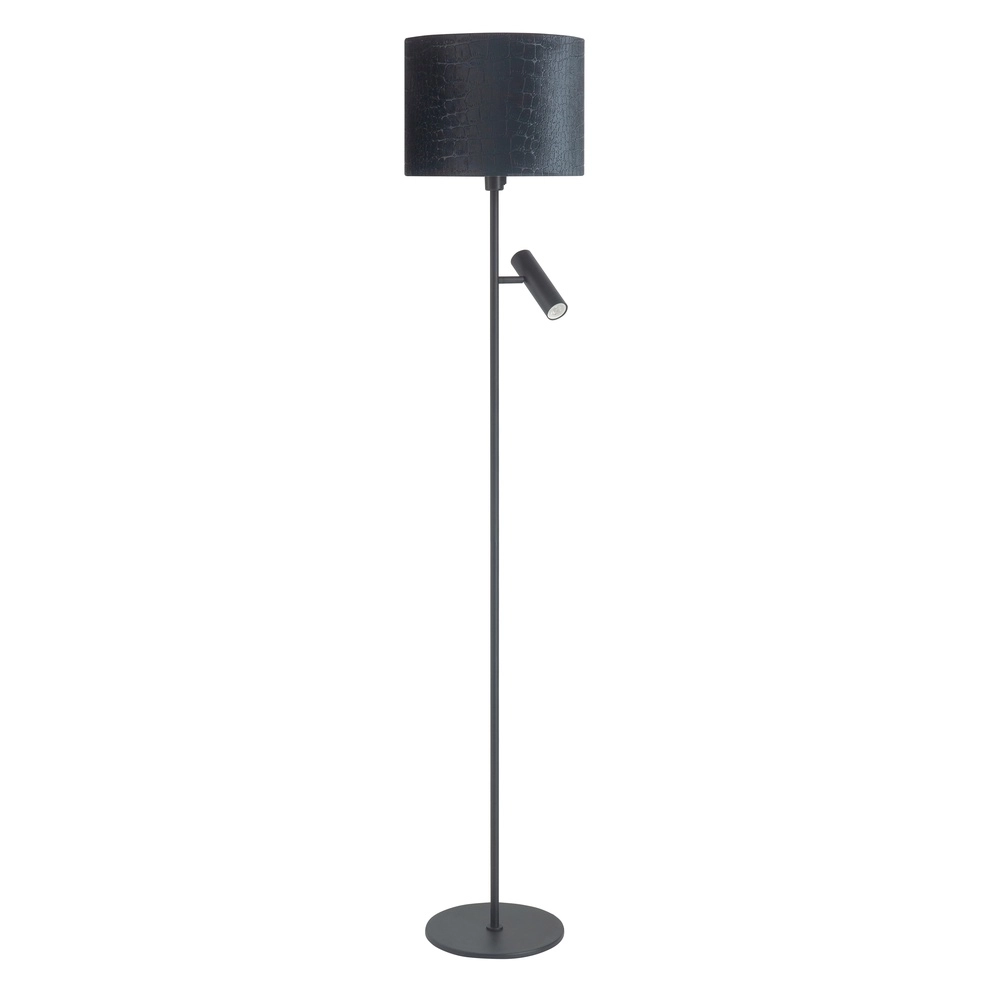 Country floor lamp Trend black
