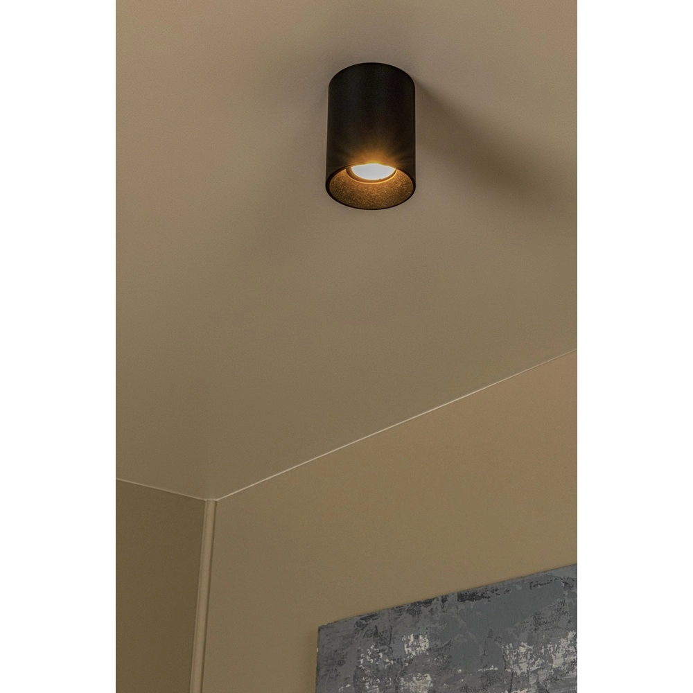 Surface-mounted spot Gerti Black Lucide 5411212094315