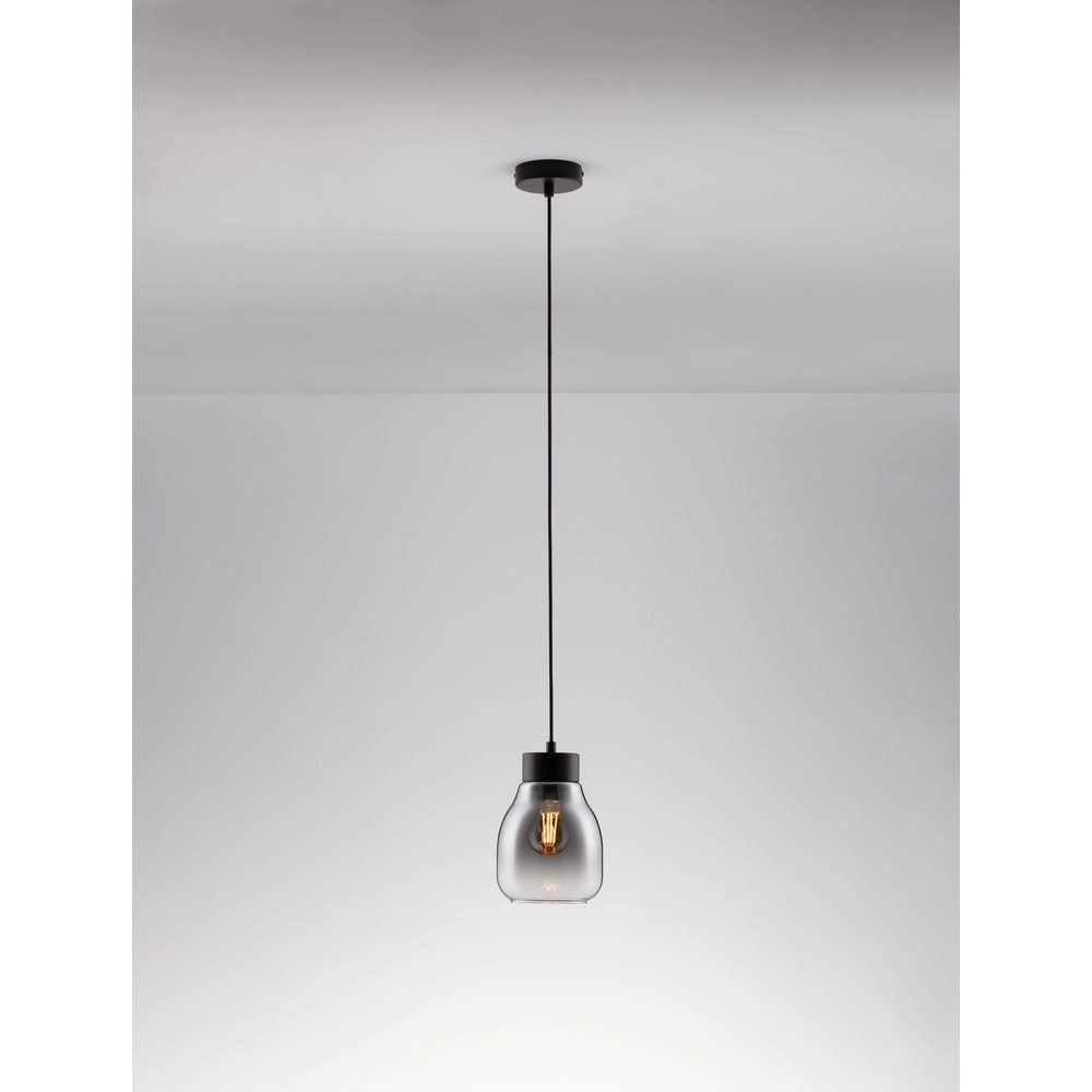 Pendant lamp Blacu 1-light zwrt Lyora 5212017447470