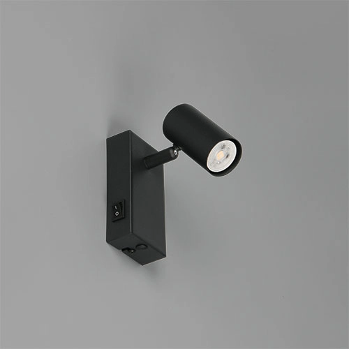 Surface-mounted spotlight adjustable Taryn Black Trio 4017807685510