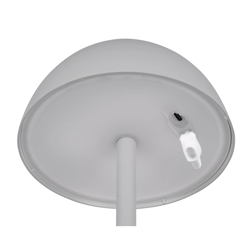 Table lamp Ricardo grey Ø 13.5cm Trio 4017807601824