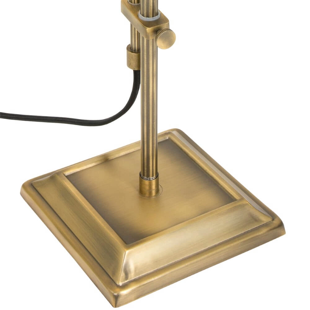Banker's lamp Ancilla bronze with brown Steinhauer 8712746104417