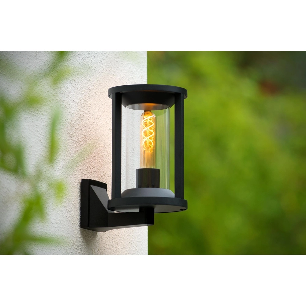 Front door lamp Cadix black IP65 Lucide 5411212151896