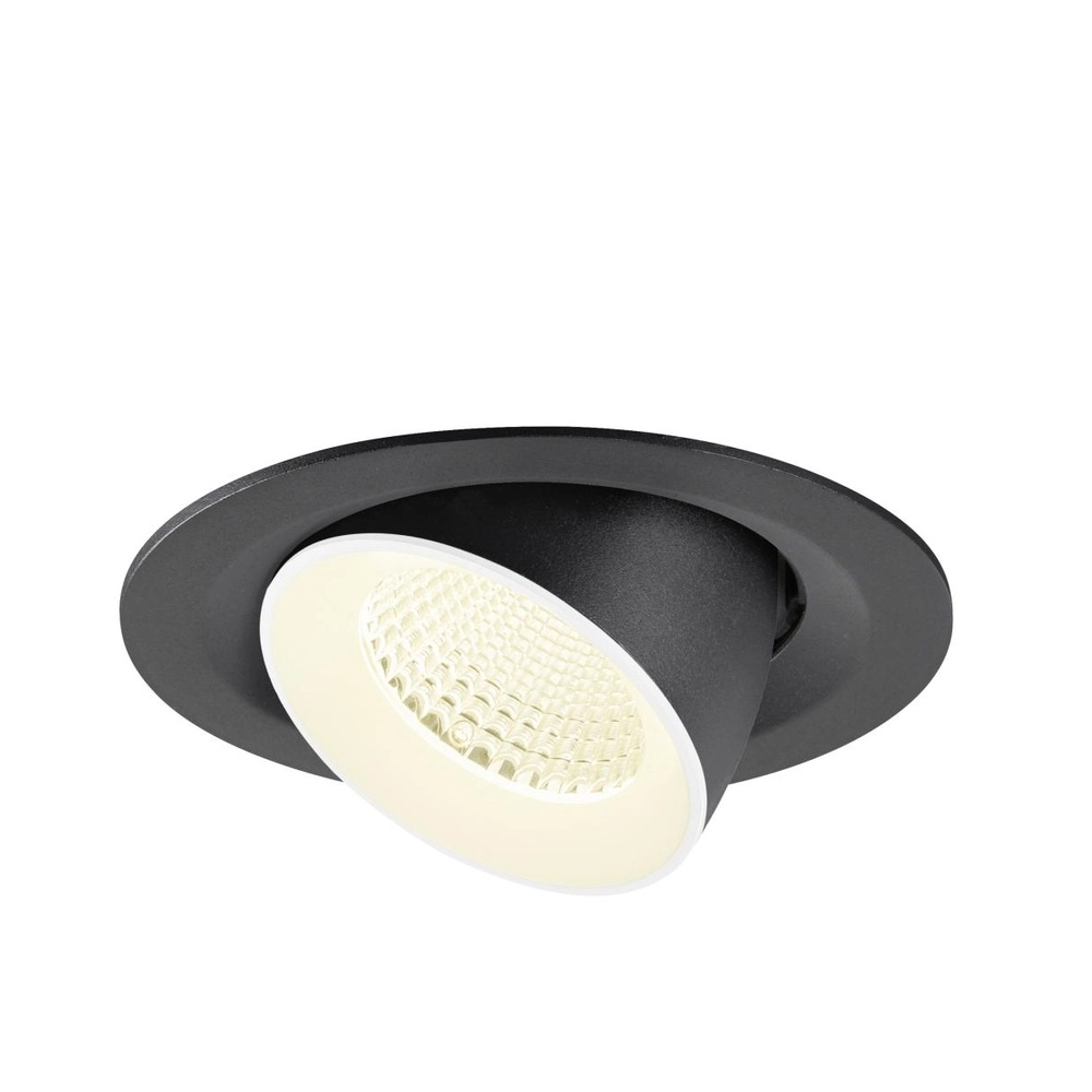 Recessed spotlight Numinos Gimble M black/white 4000K - 40deg SLV 4024163311731