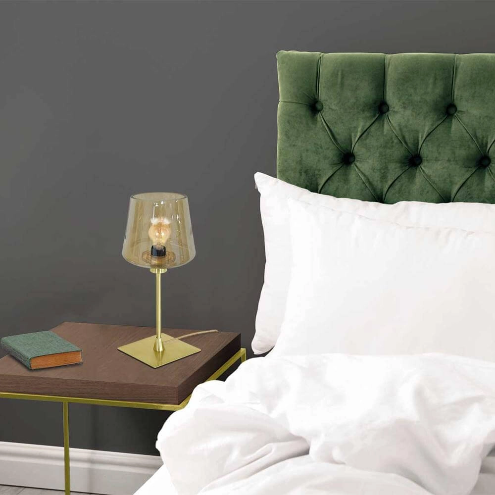 Sleek table lamp Ancilla gold Steinhauer 8712746171044