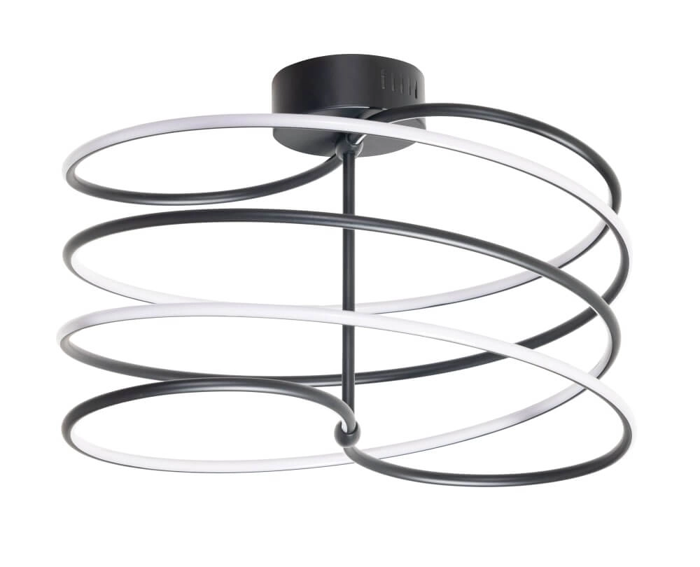 Design ceiling lamp Slinger black