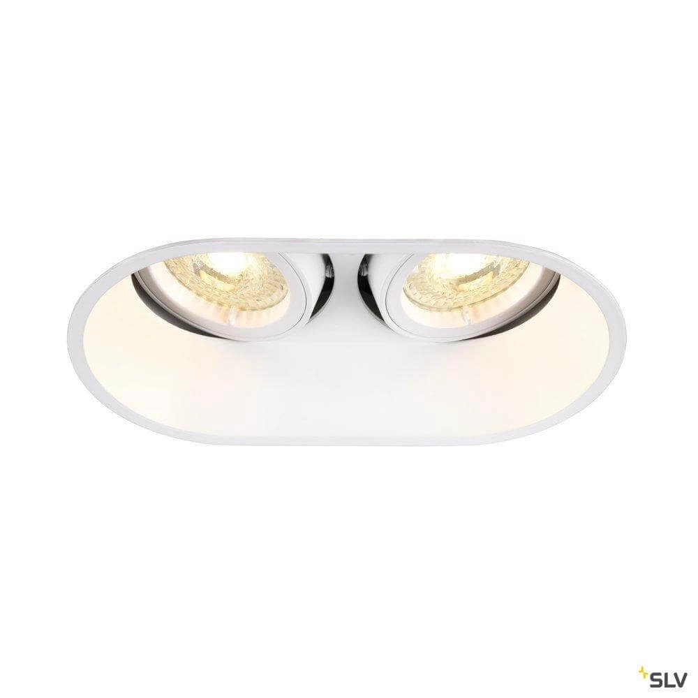 White double recessed spotlight Horn