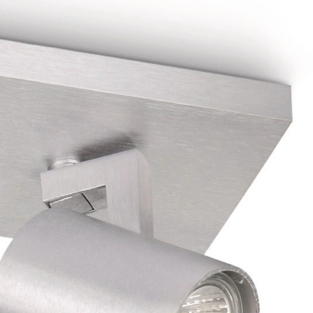 Ceiling spot My Living Runner 2-light metal gray Philips 8718291487951