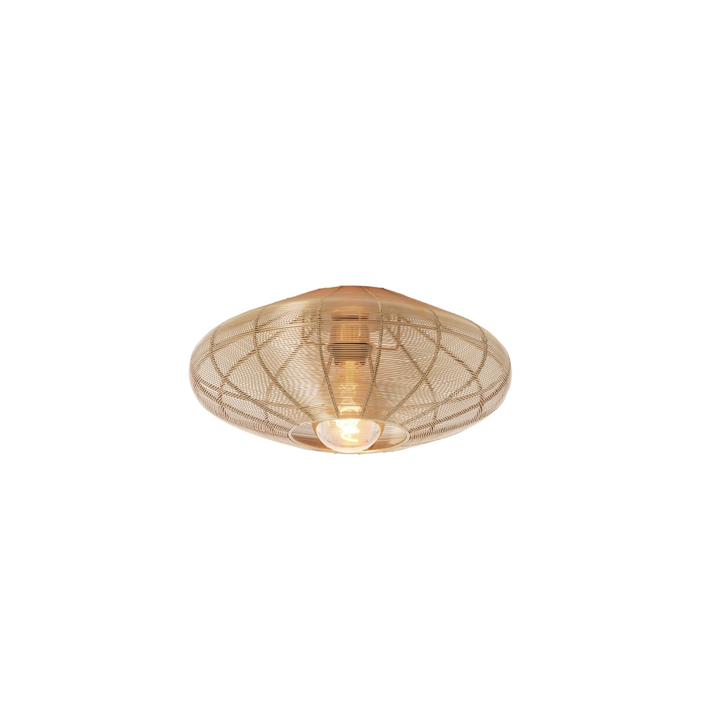 Metal ceiling lamp Bahoto Ø 40cm - light gold Light & Living 8717807706036