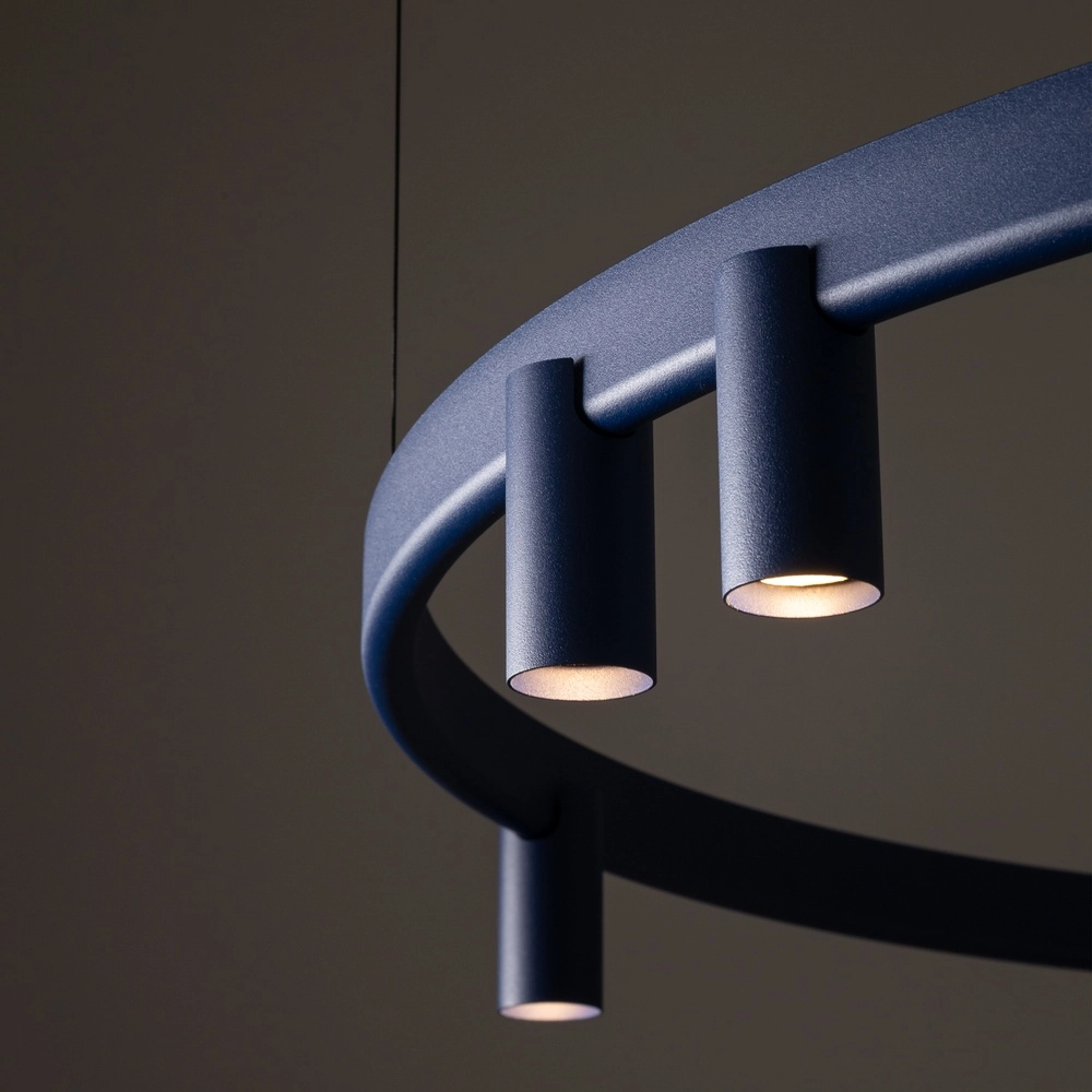 Design pendant lamp Fourty navy blue Ø 116cm