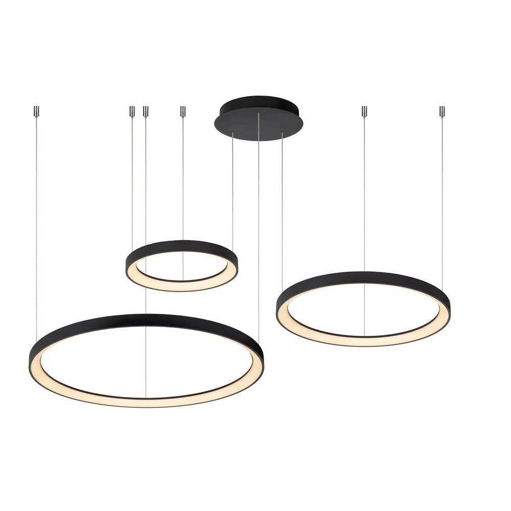 Black pendant lamp Vidal Design