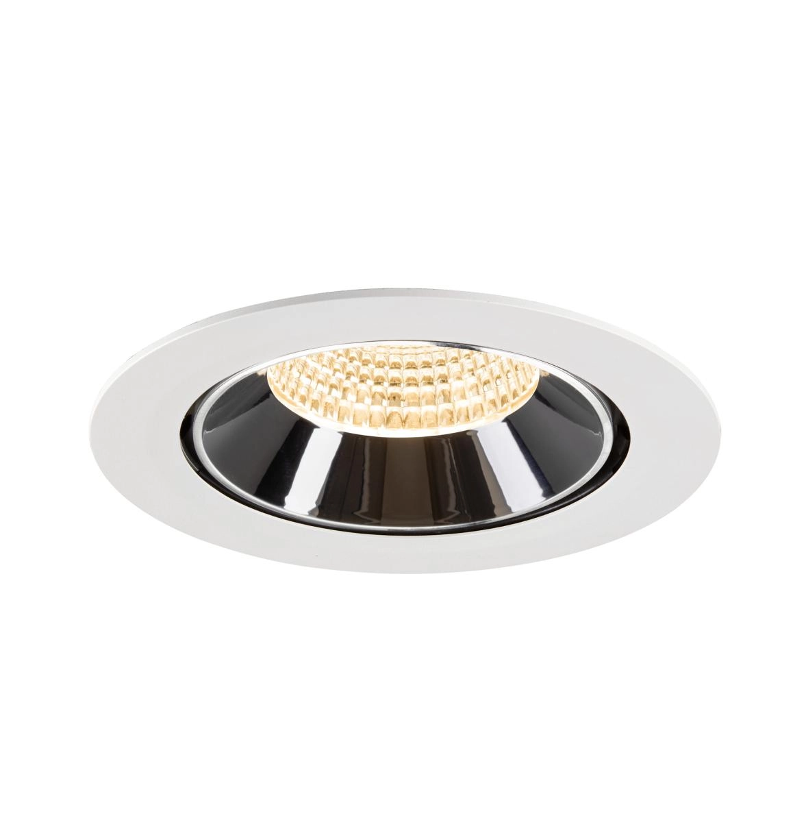 Recessed spotlight Numinos Gimble XL white/chrome 2700K - 55deg SLV 4024163308731