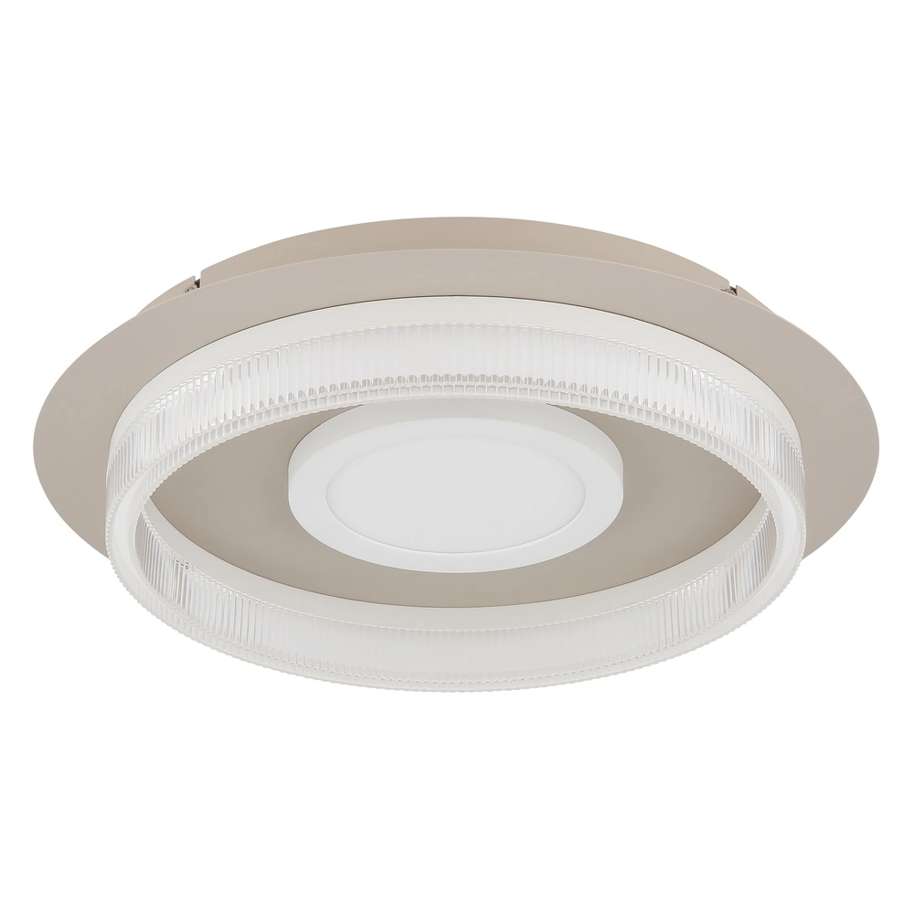 Modern ceiling lamp Zara sand brown Ø 40cm Globo 9007371570065