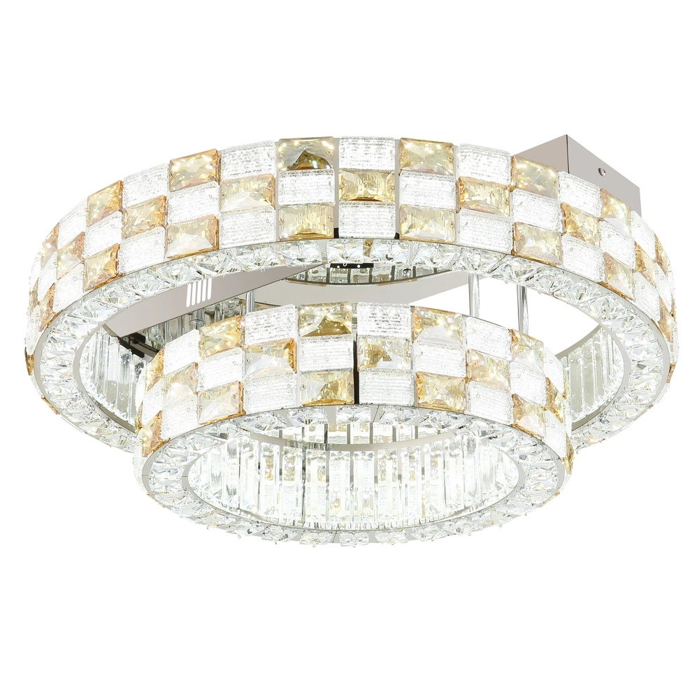 Ceiling lamp Lidia Ø 61cm chrome Globo 9007371583096