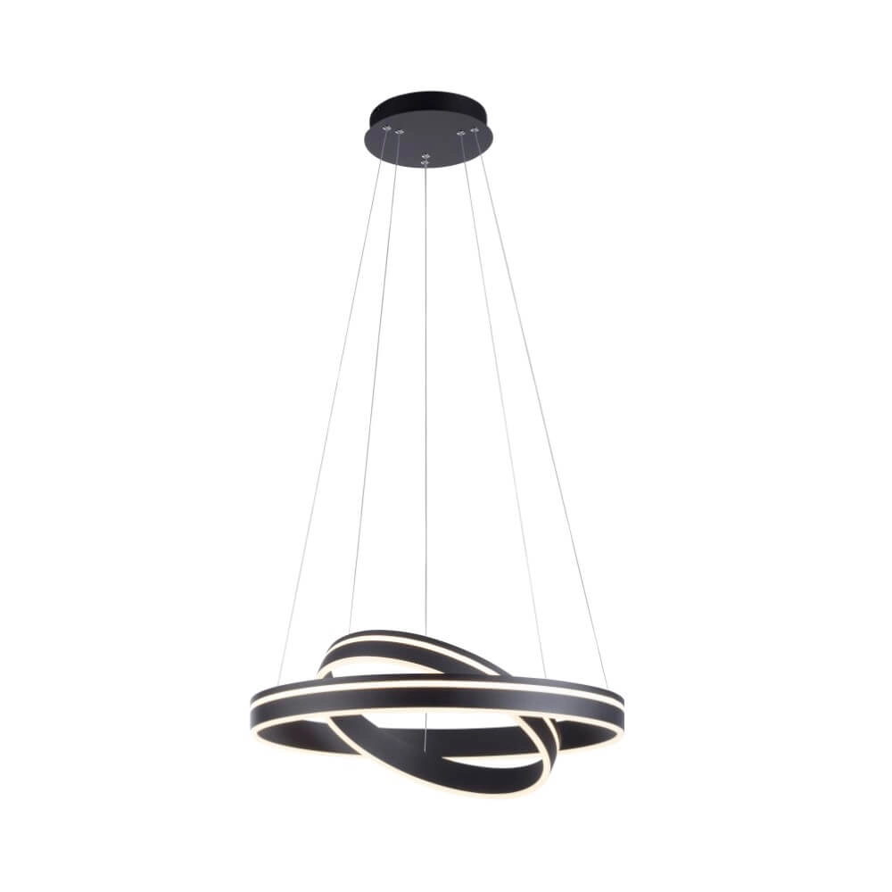Pendant lamp Q-Vito Ø 59cm anthracite