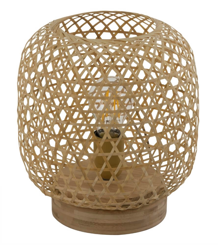 Rattan floor lamp Mirena 27cm high Globo 9007371406562
