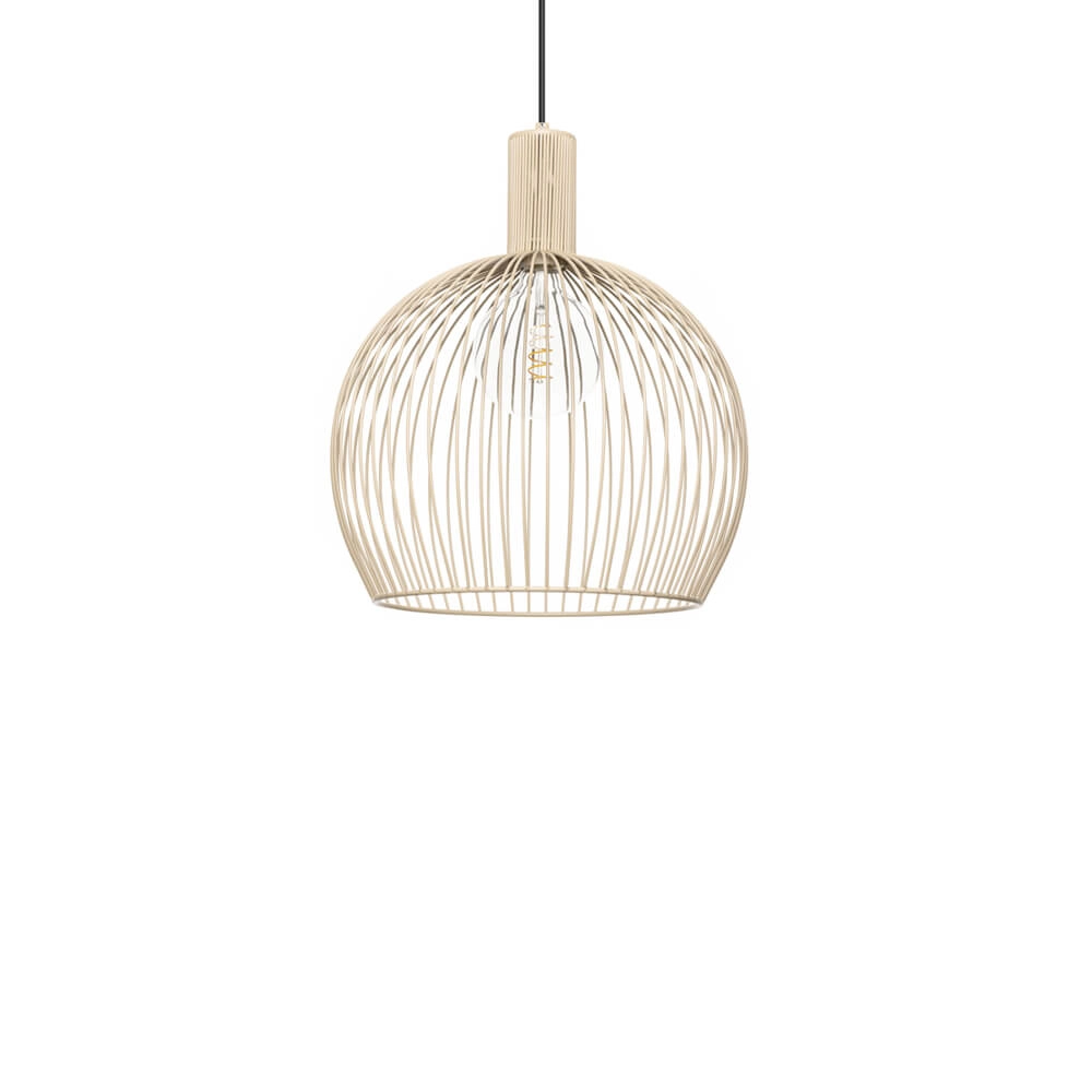 Sand-colored pendant lamp Wire Sand Ø 40cm ETH 8720195307112
