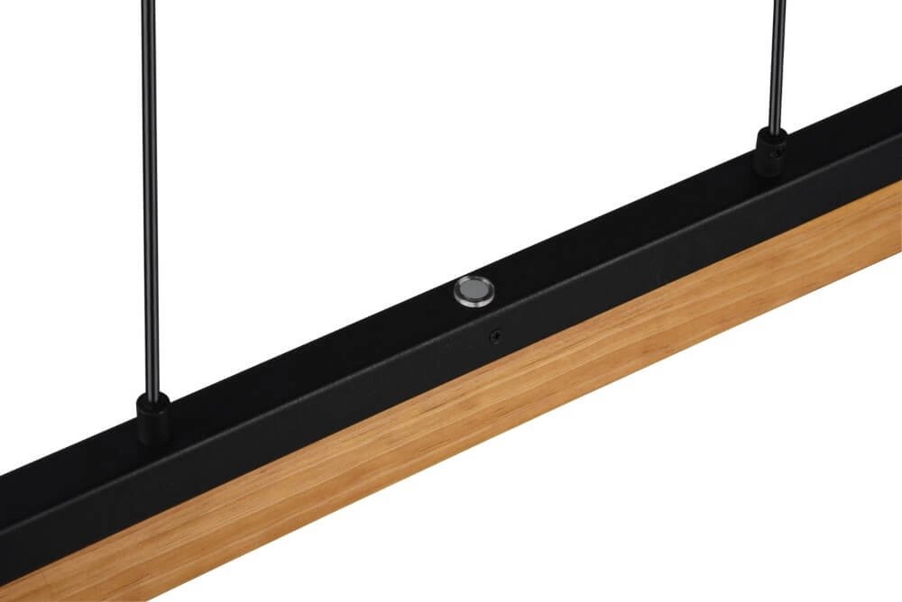 Wooden office hanging lamp Kerala Trio 4017807542455