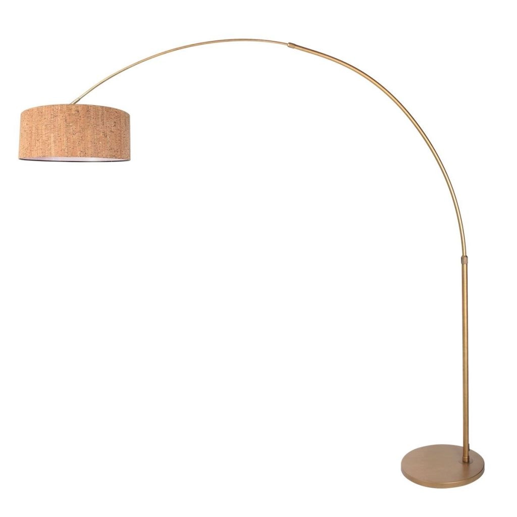 Bronze floor lamp Sparkled Light with cork cap Ø50cm Steinhauer 8712746180381