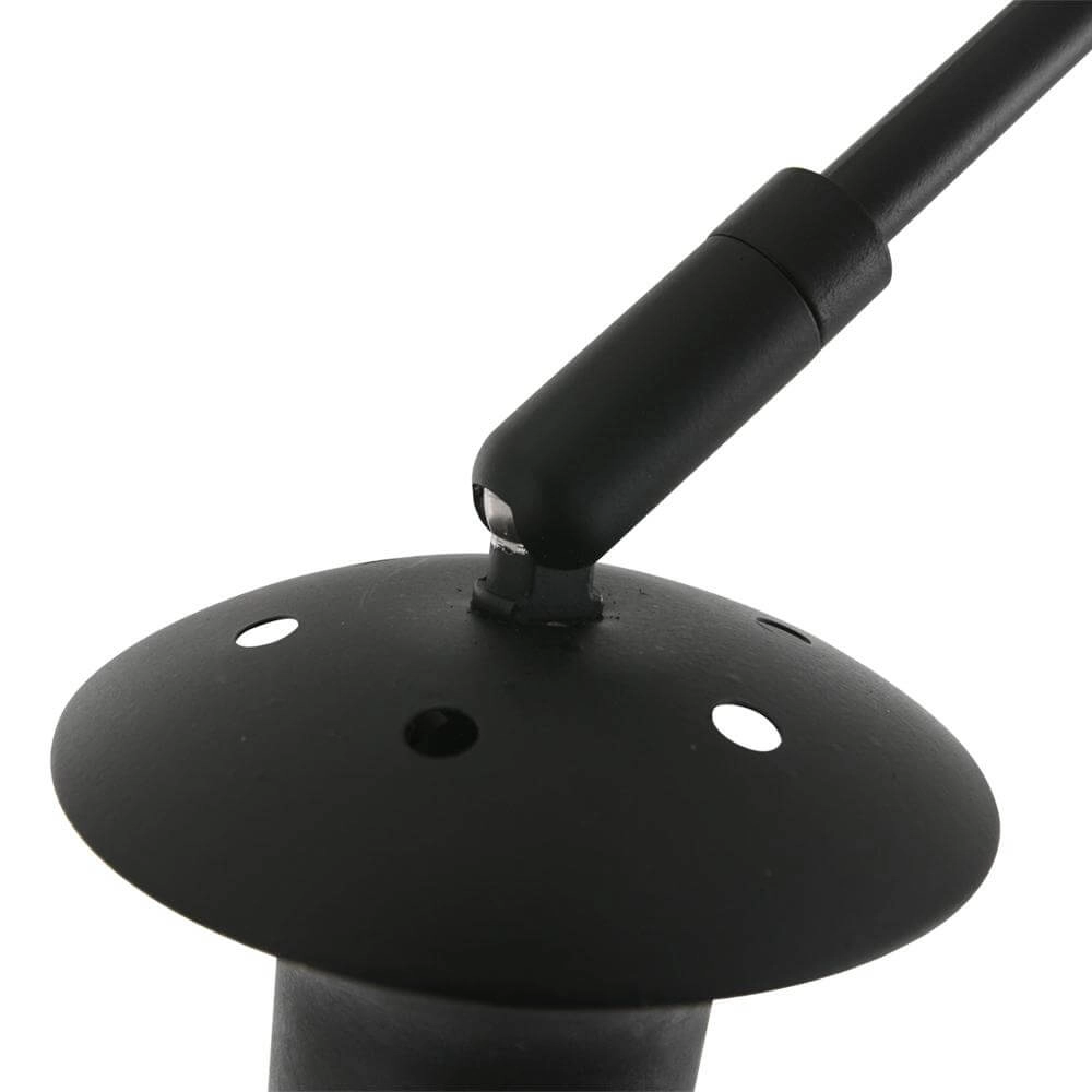 Wall lamp Sparkled Light black with straw shade Steinhauer 8712746171778