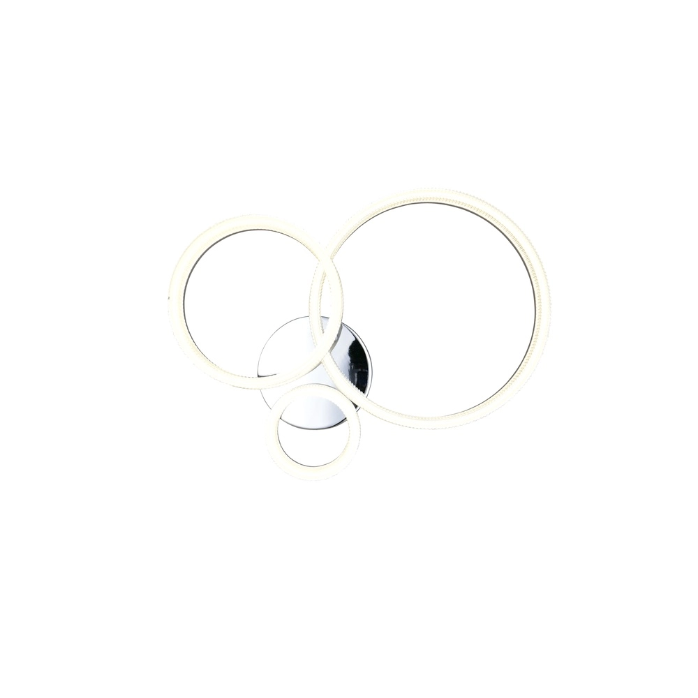 Modern ceiling lamp Mova M chrome Trio 4017807682199