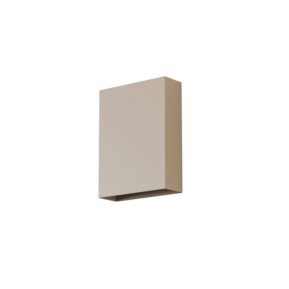 Sleek wall lamp Memphis champagne