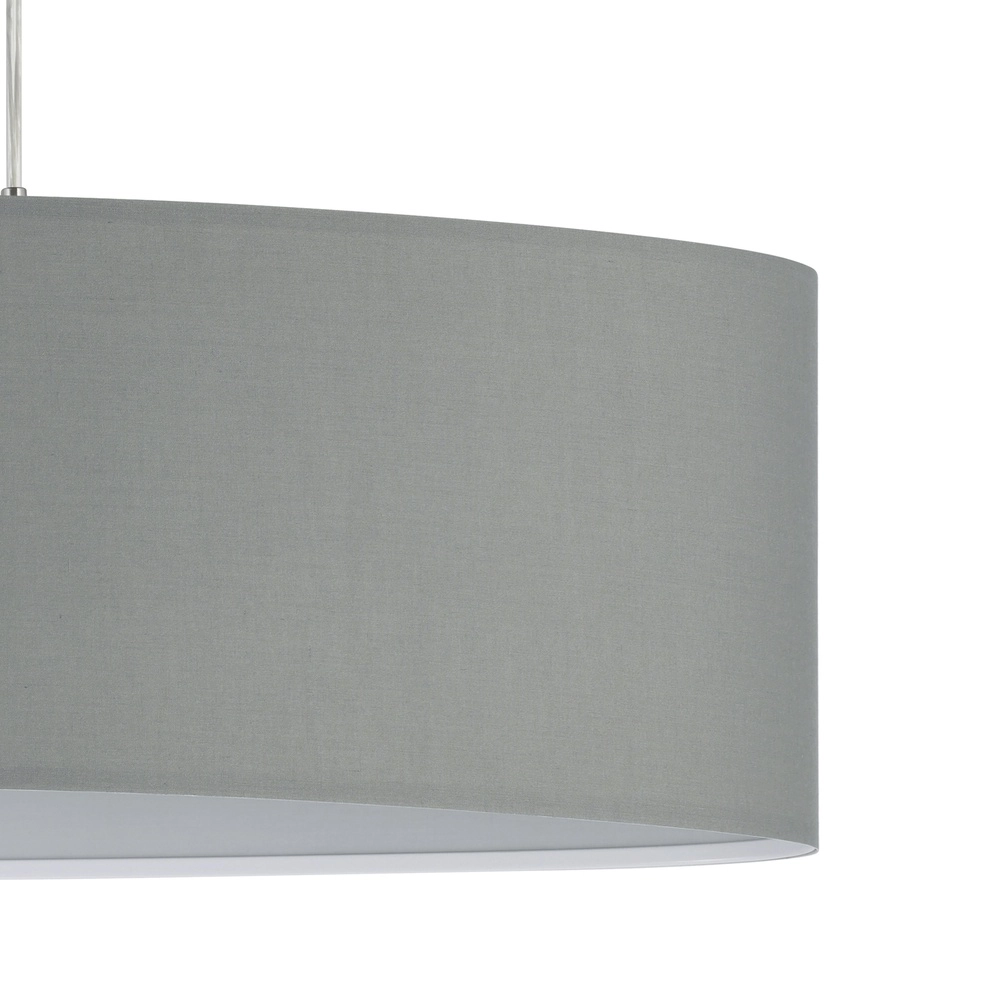 Oval pendant lamp Pasteri nickel Eglo 9008420552766