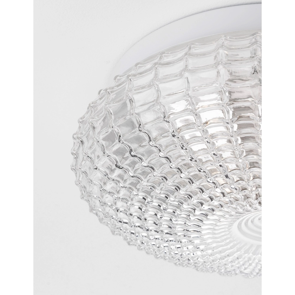 Ceiling lamp Clam clear glass Lyora 5212017419453