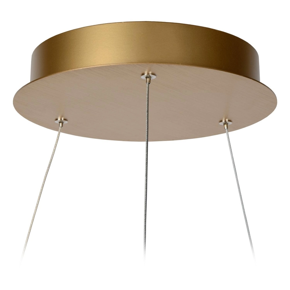 Pendant lamp Vidal Ø 58cm gold Lucide 5411212460844
