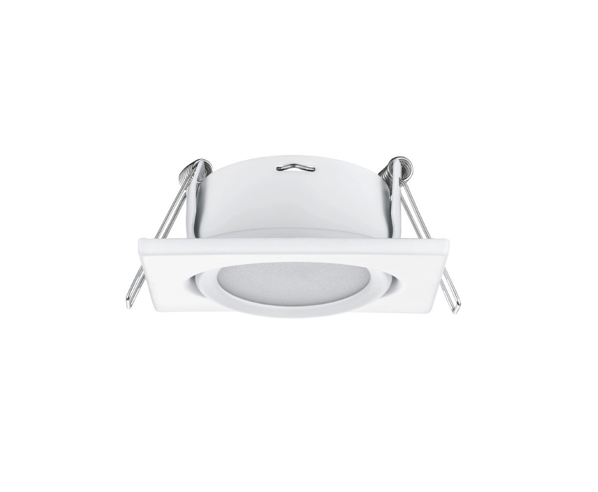 Recessed spotlight Rila Square 8cm 3000K with LED white Trio 4017807376371