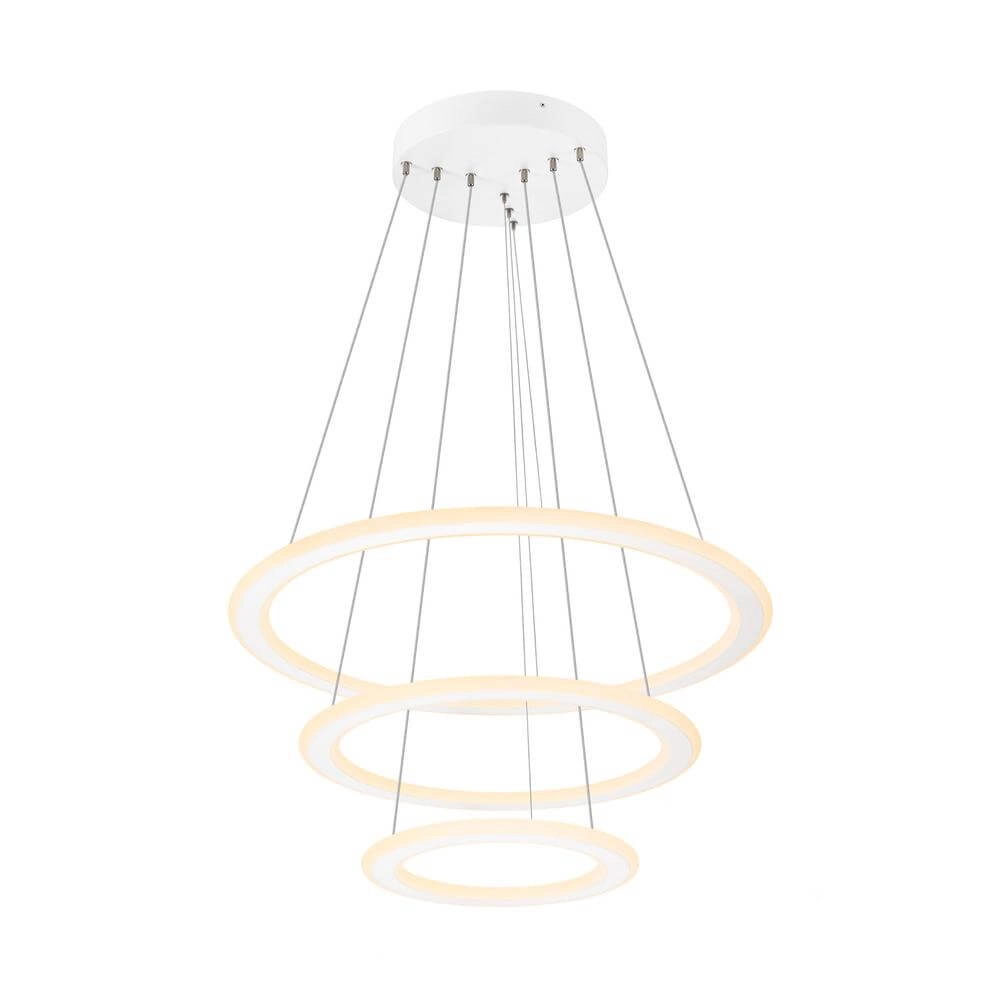 Design pendant lamp One Flat white