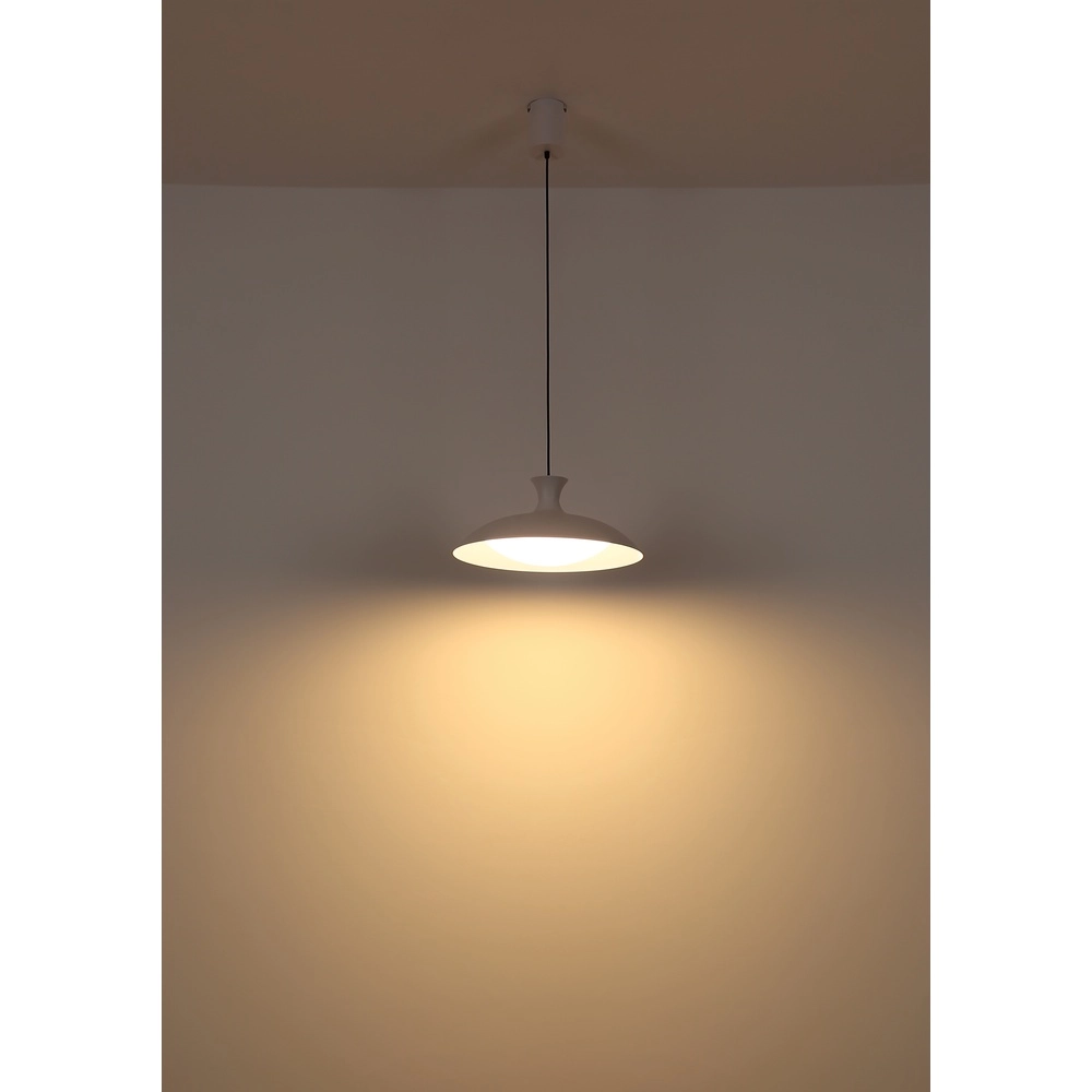 White pendant lamp Rocha design Ø 40cm Globo 9007371522996