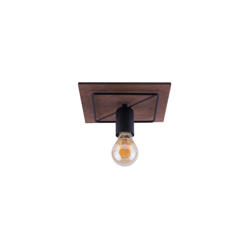 Wooden ceiling lamp Coba