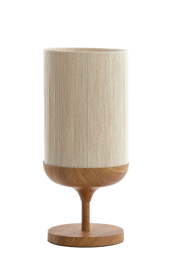 Table lamp Dania Light wood print Light & Living 8717807710095