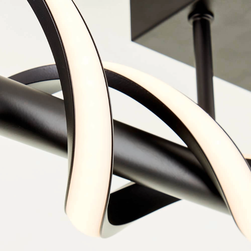 Black design ceiling lamp Amalie S Brilliant 4004353411717
