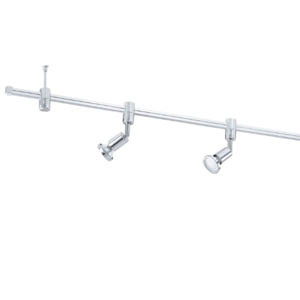 LED ceiling spot Vilanova 5x3w - 3000K - 200cm chrome Eglo 9002759933593
