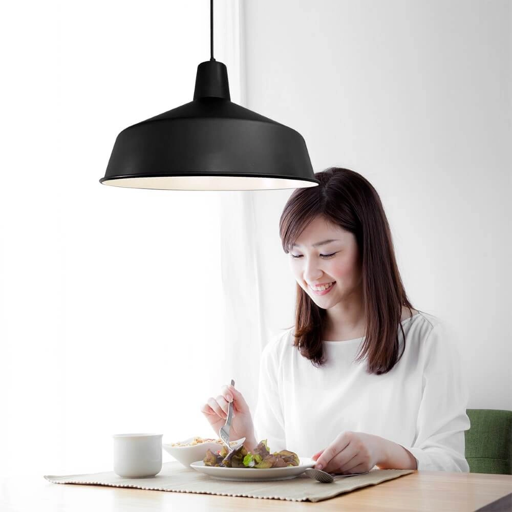 Country Pendant Lamp Blackmoon Ø 40cm Steinhauer 8712746131000
