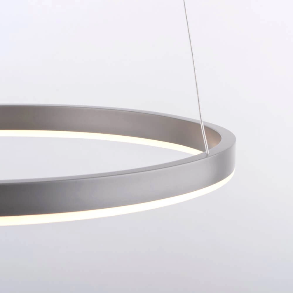 Pendant lamp Ritus aluminium Just Light 4043689983499