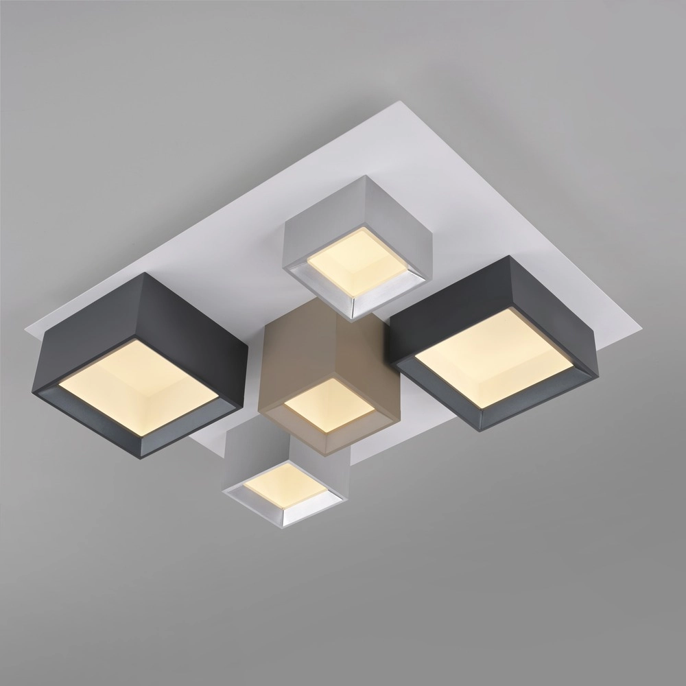 Led ceiling light Pure Manhattan 5-light Paul Neuhaus 4012248396889