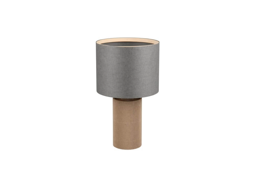 Bamboo table lamp Canio Ø 16cm Trio 4017807617221