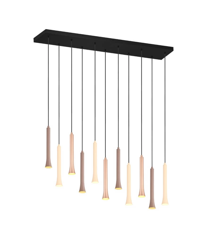 Multi pendant lamp Fiato 115x34cm