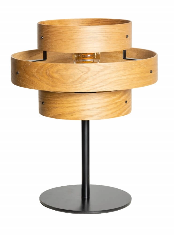 Wooden table lamp Oaknut