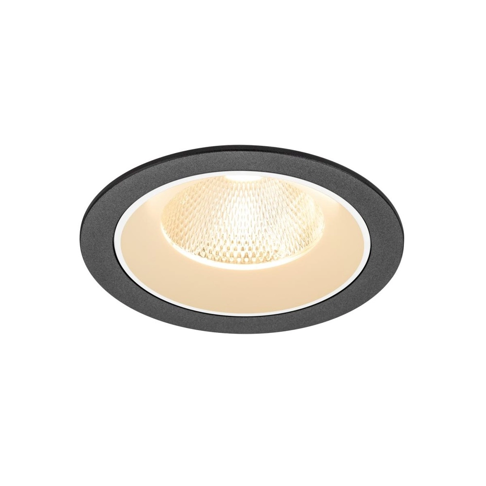 Recessed spotlight Numinos L black/white 2700K - 20deg