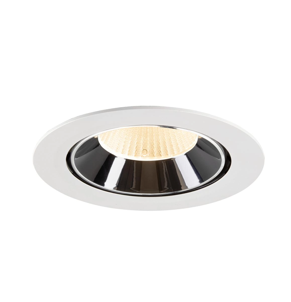Recessed spotlight Numinos Gimble XL white/chrome 2700K - 40deg SLV 4024163308762