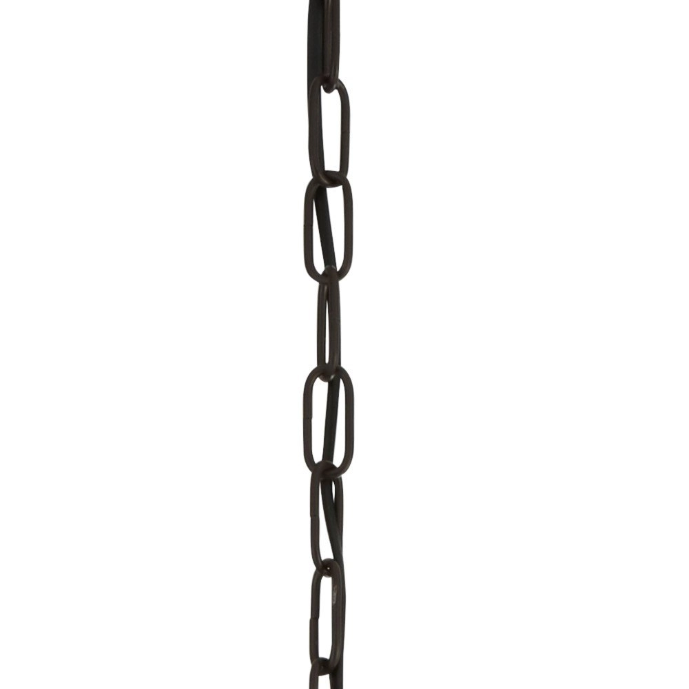Classic chandelier Belfry 5-light 58cm bronze with gold Searchlight 5053423135755