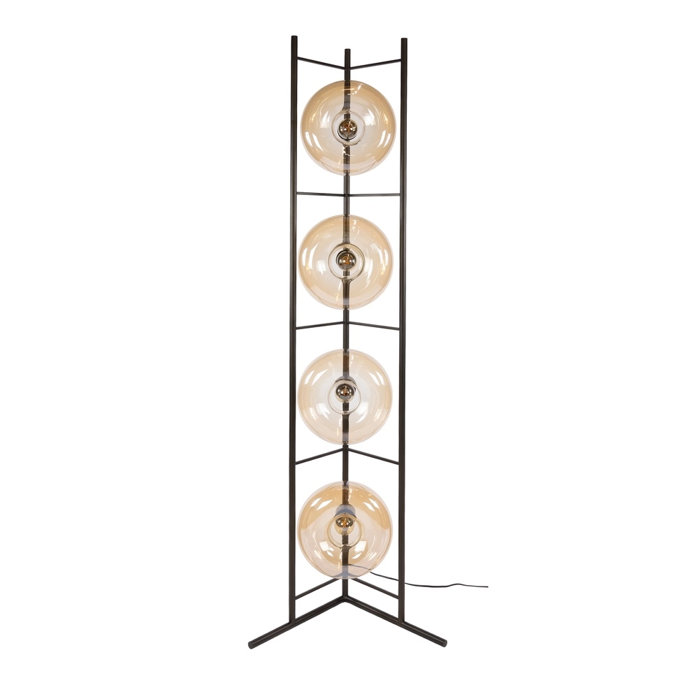 Glass floor lamp Soll 4x Ø 26cm Lyora 8716803510913