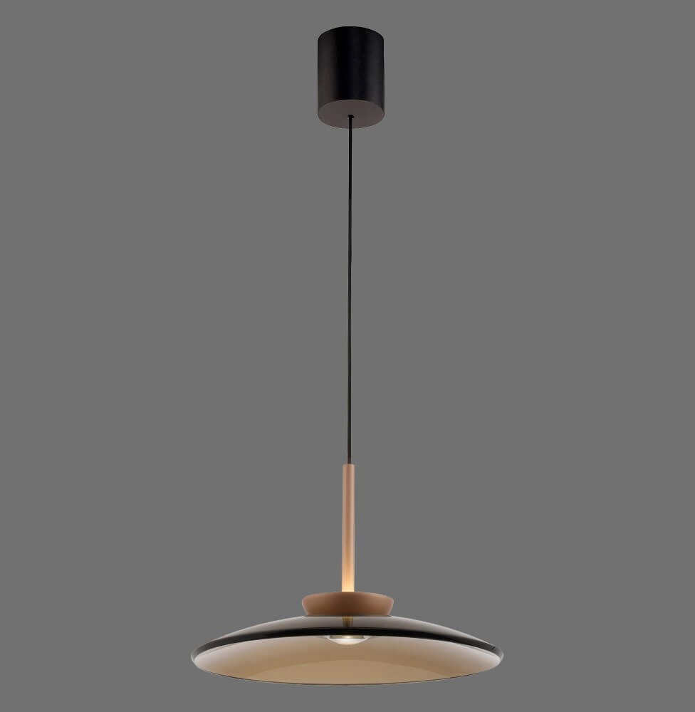 1-light hanging lamp Pure E-Moon bronze Paul Neuhaus 4012248382769
